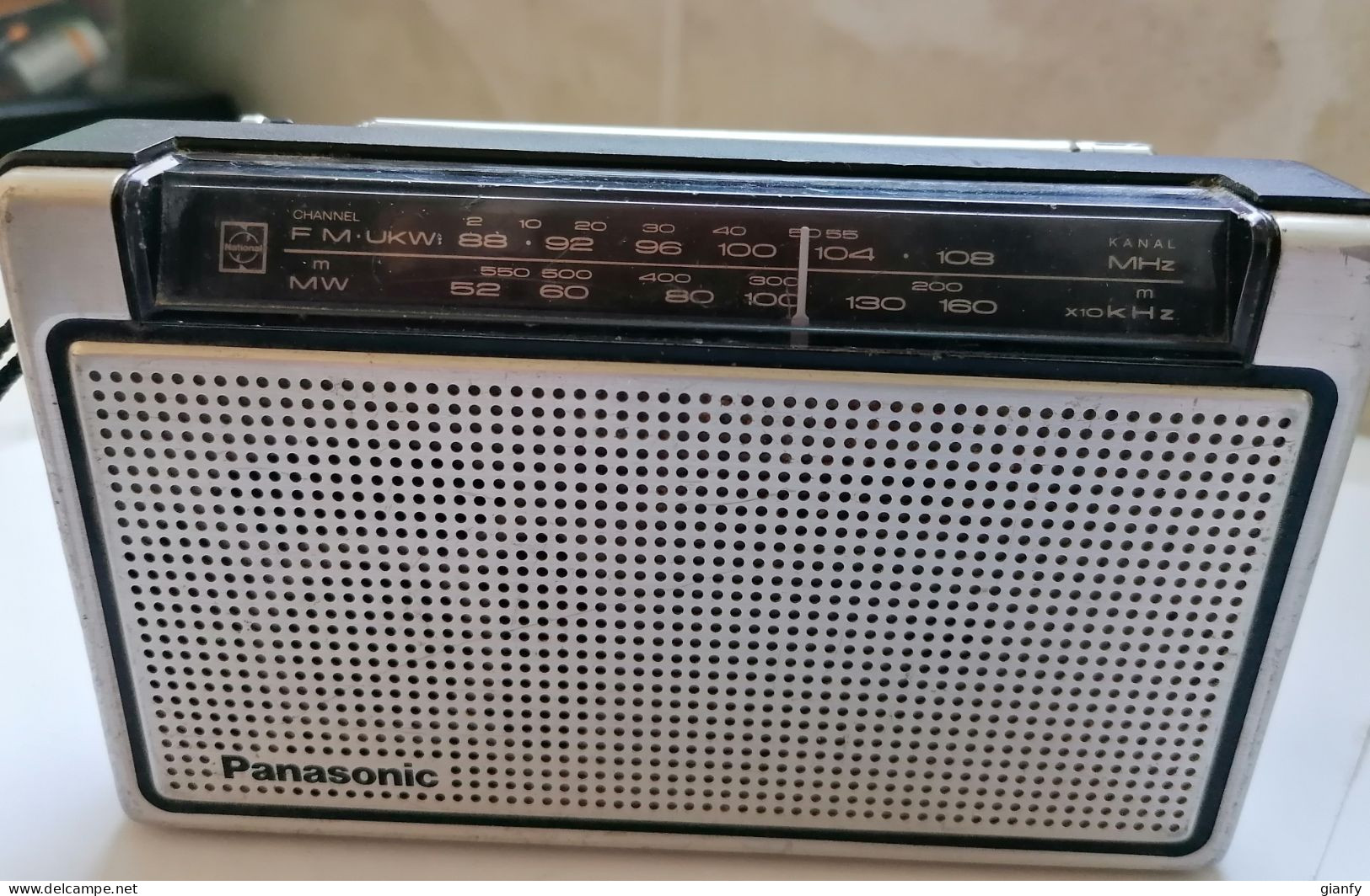 RADIO TRANSISTOR VINTAGE PANASONIC MATSUSHITA RF - 507 1982 FUNZIONANTE - Empfänger