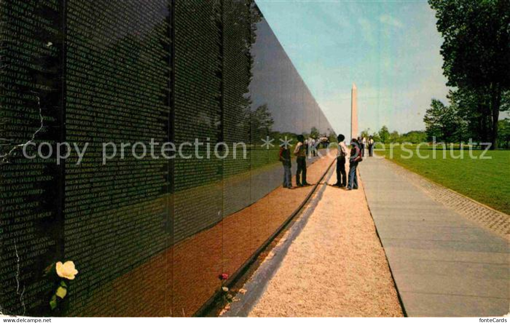 72875160 Washington DC Vietnam War Memorial  - Washington DC