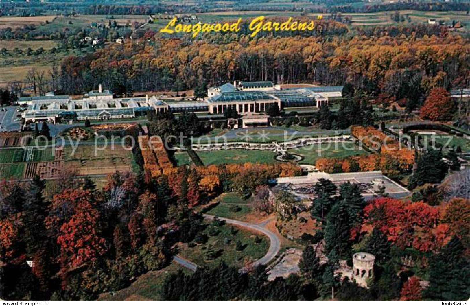 72872619 Kennett Square Fliegeraufnahme Longwood Gardens Kennett Square - Andere & Zonder Classificatie