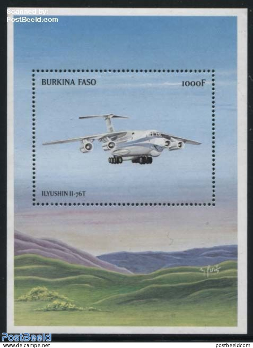 Burkina Faso 1999 Aeroplanes S/s, Mint NH, Transport - Aircraft & Aviation - Avions