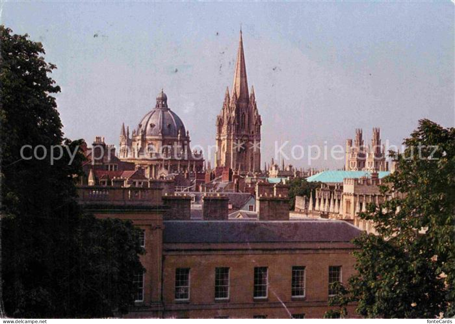 72869739 Oxford Oxfordshire The Rooftops Of Oxford Radcliffe Camera St Marys Chu - Andere & Zonder Classificatie