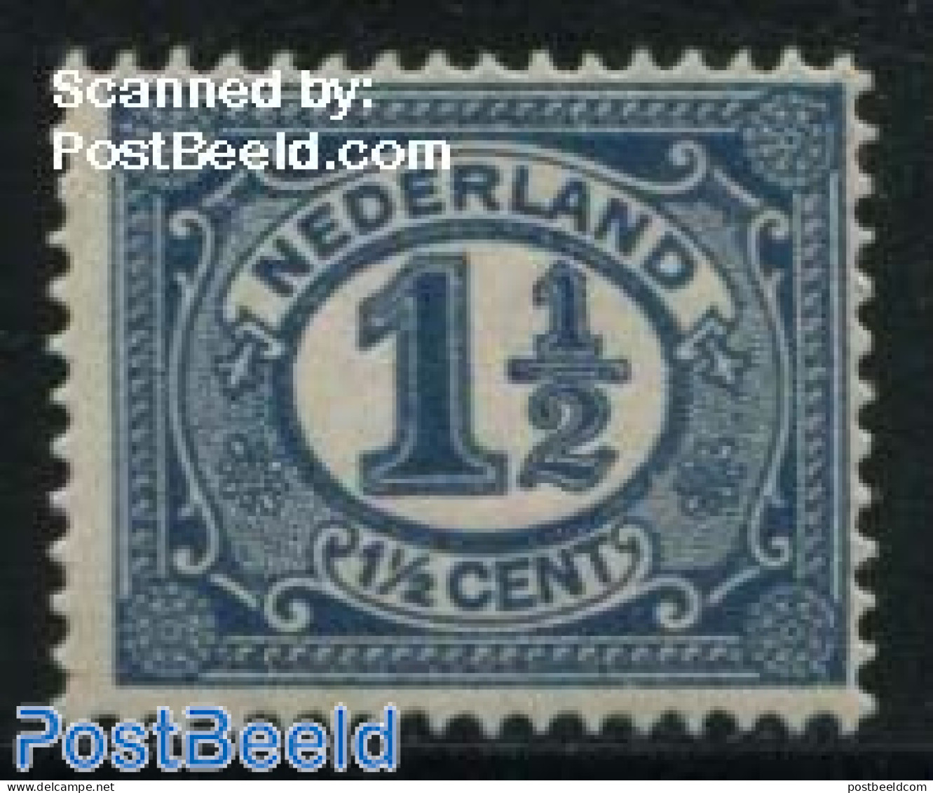 Netherlands 1899 1.5c Blue, Stamp Out Of Set, Mint NH - Neufs