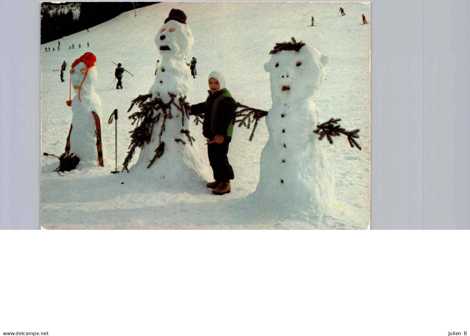 Bonhomme De Neige, Les Gardiens Des Pistes - Wintersport