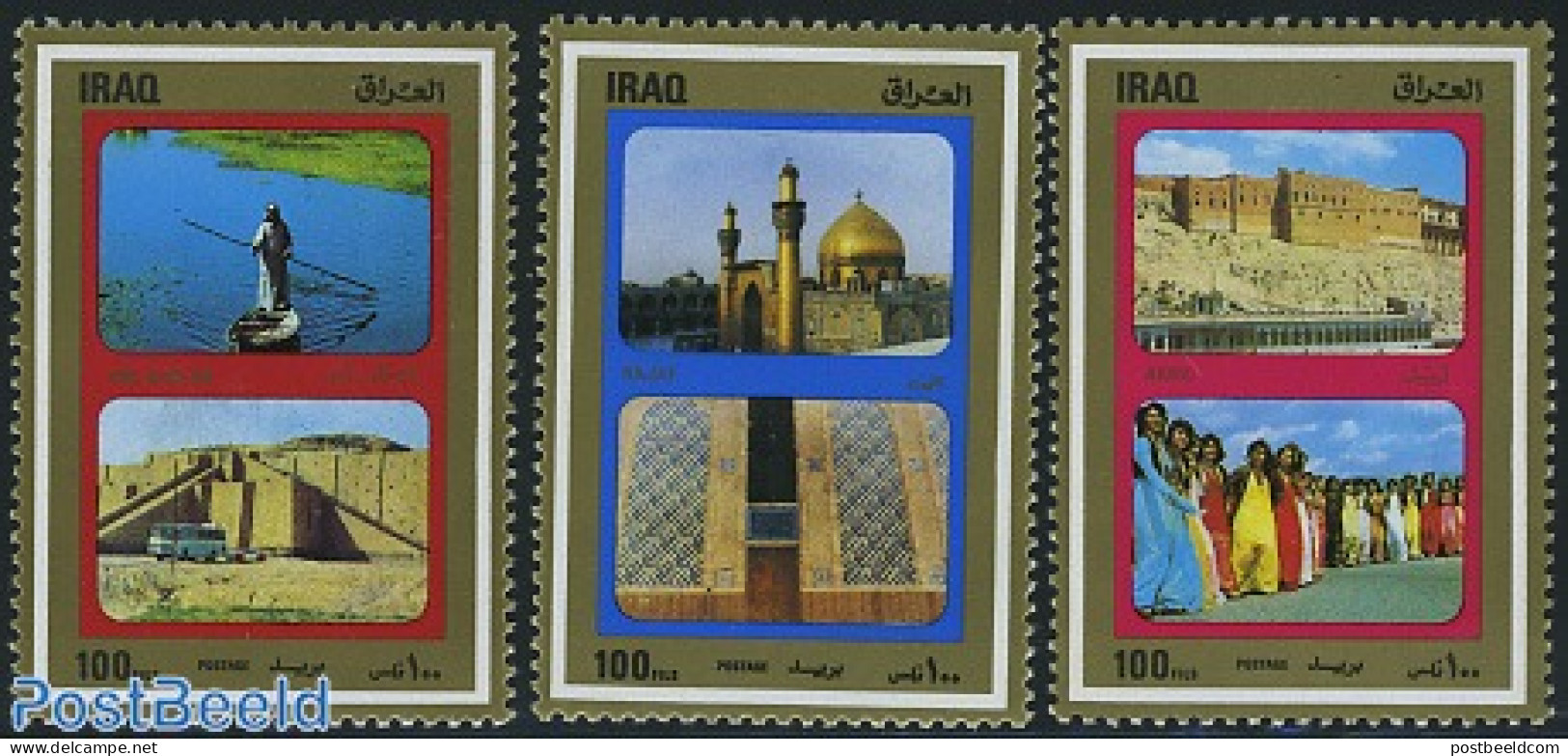 Iraq 1989 Ancient Cities 3v, Mint NH - Iraq
