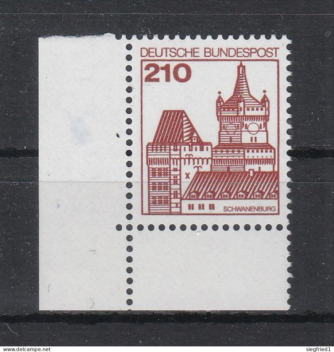 BRD / Bund **   998 Burgen Und Schlösser Eckrand - Unused Stamps