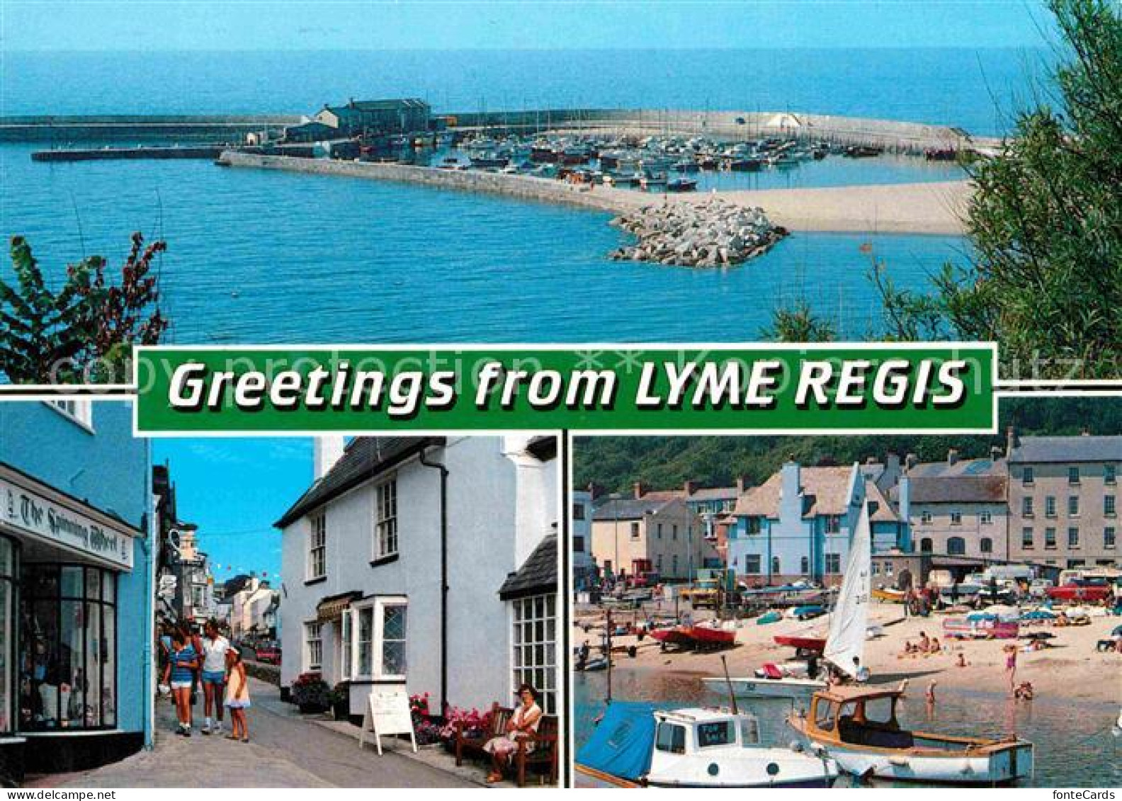 72861680 Lyme Regis The Cobb Harbour Broad Street Old Lyme Lyme Regis - Sonstige & Ohne Zuordnung