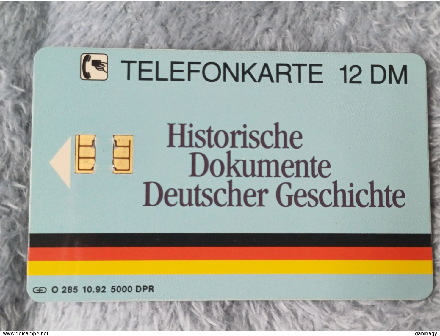 GERMANY-1146 - O 0285 - Historische Zeitdokumente - Briefmarke Deutsches Reich - Stamp - 5.000ex. - O-Series : Séries Client