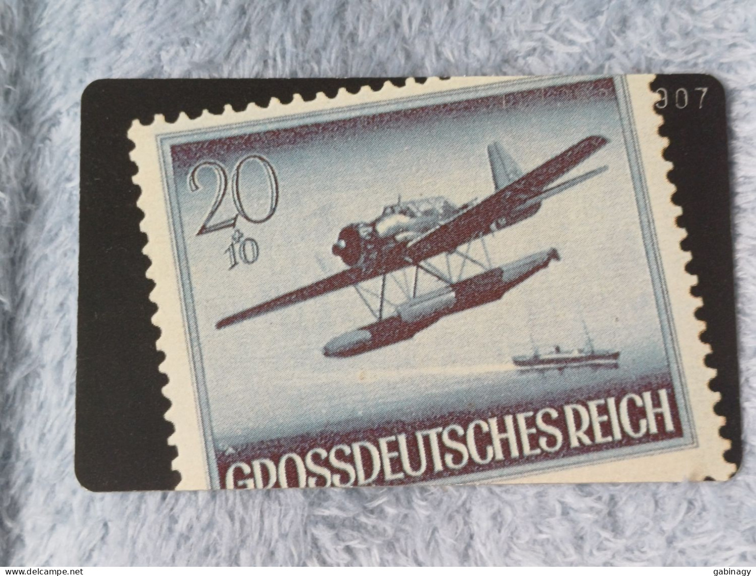 GERMANY-1146 - O 0285 - Historische Zeitdokumente - Briefmarke Deutsches Reich - Stamp - 5.000ex. - O-Serie : Serie Clienti Esclusi Dal Servizio Delle Collezioni