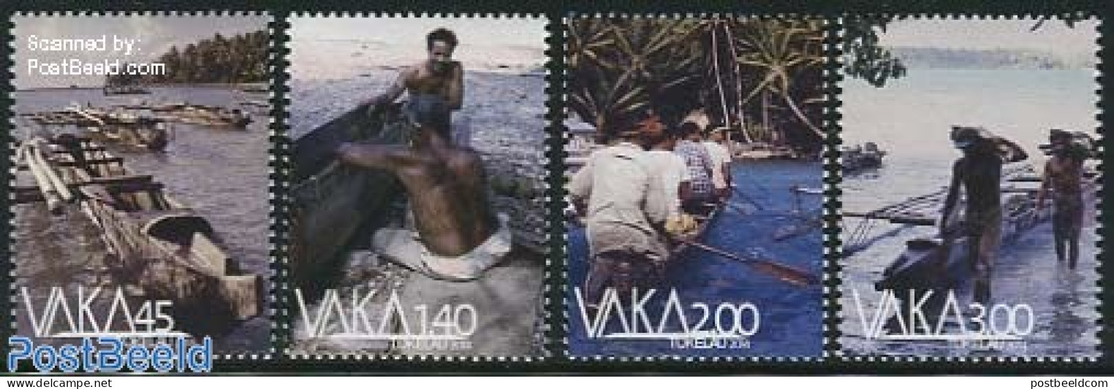 Tokelau Islands 2014 Vaka 4v, Mint NH, Transport - Ships And Boats - Bateaux