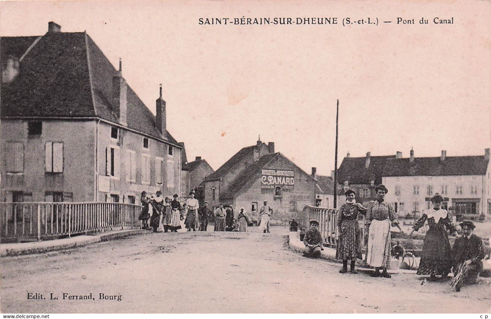 Saint Berain Sur D'Heune - Pont Du Canal -  CPA °J - Sonstige & Ohne Zuordnung