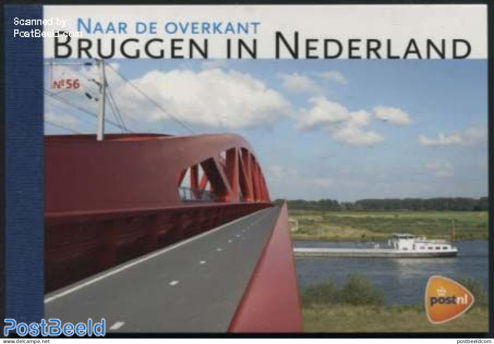 Netherlands 2015 Bridges Prestige Booklet, Mint NH, Transport - Stamp Booklets - Ships And Boats - Art - Bridges And T.. - Ungebraucht