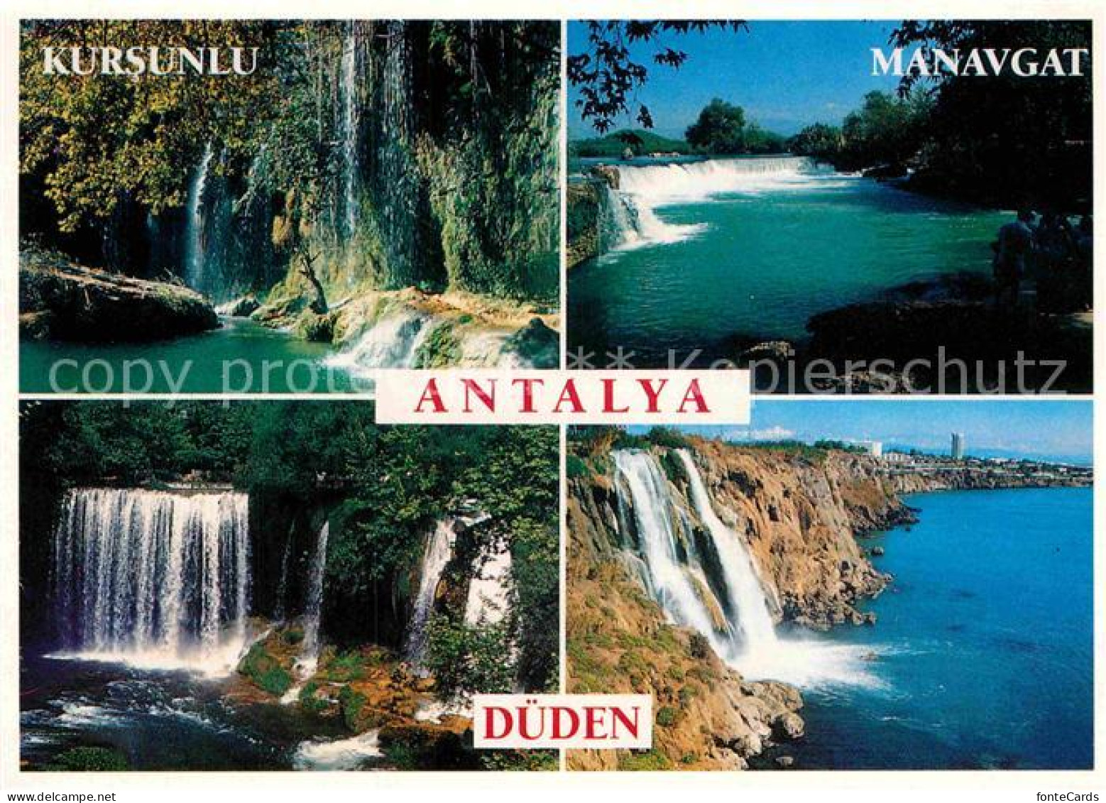 72859302 Antalya Kursunlu Manavgat Dueden Wasserfaelle Antalya - Turchia