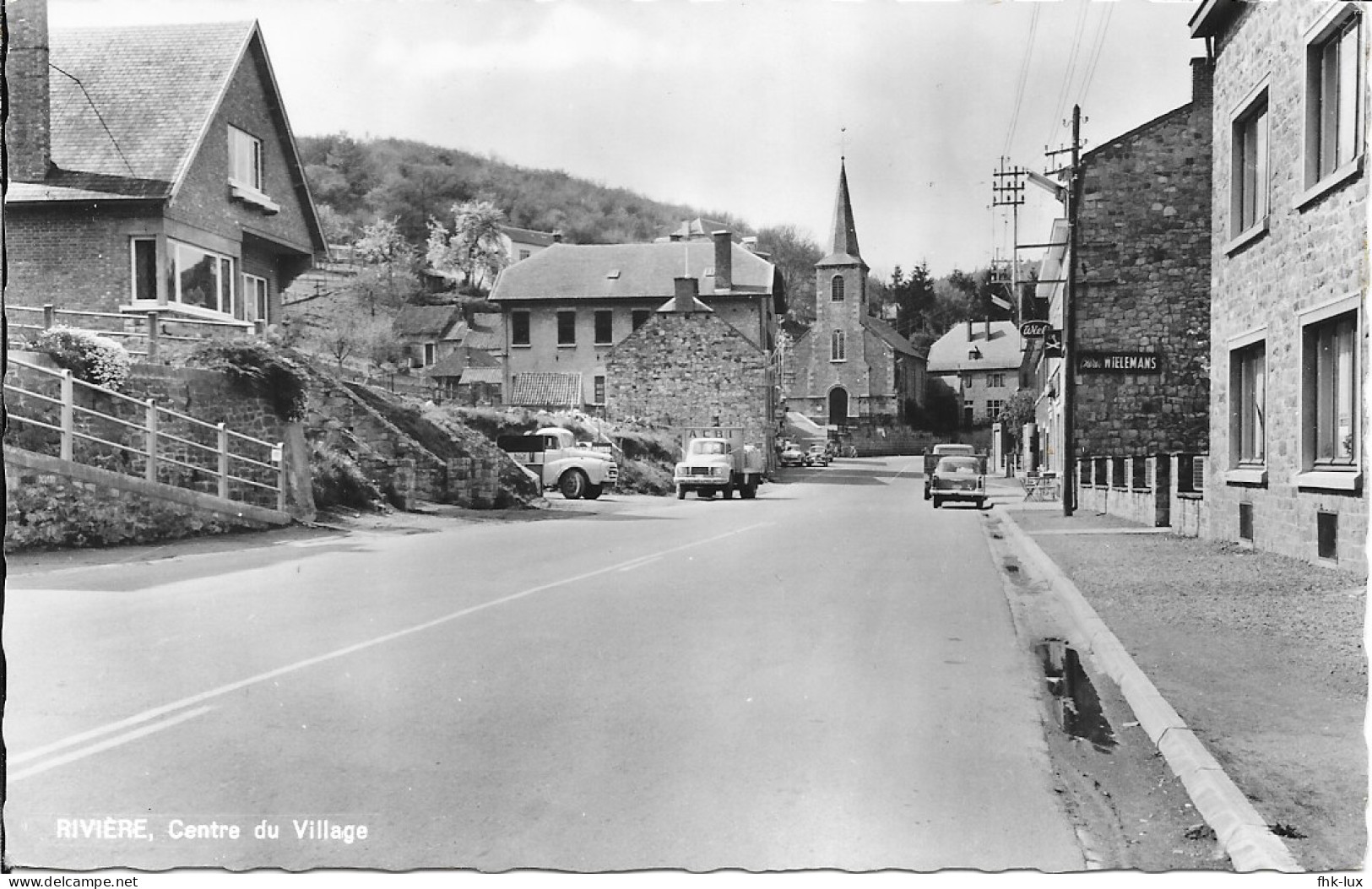 CARTE POSTALE RIVIERE - BELGIQUE - Other & Unclassified