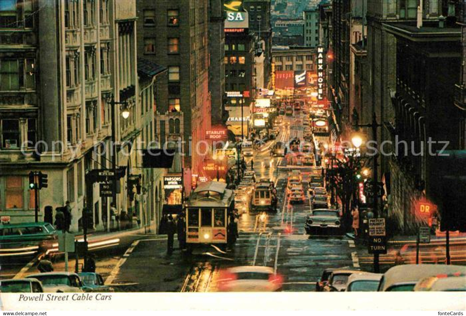 72857331 San_Francisco_California Powell Street Cable Cars  - Sonstige & Ohne Zuordnung