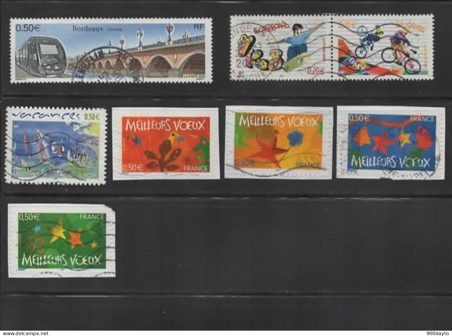 FRANCE Oblitérés (Lot N° 87: 77 Timbres 2004). - Used Stamps