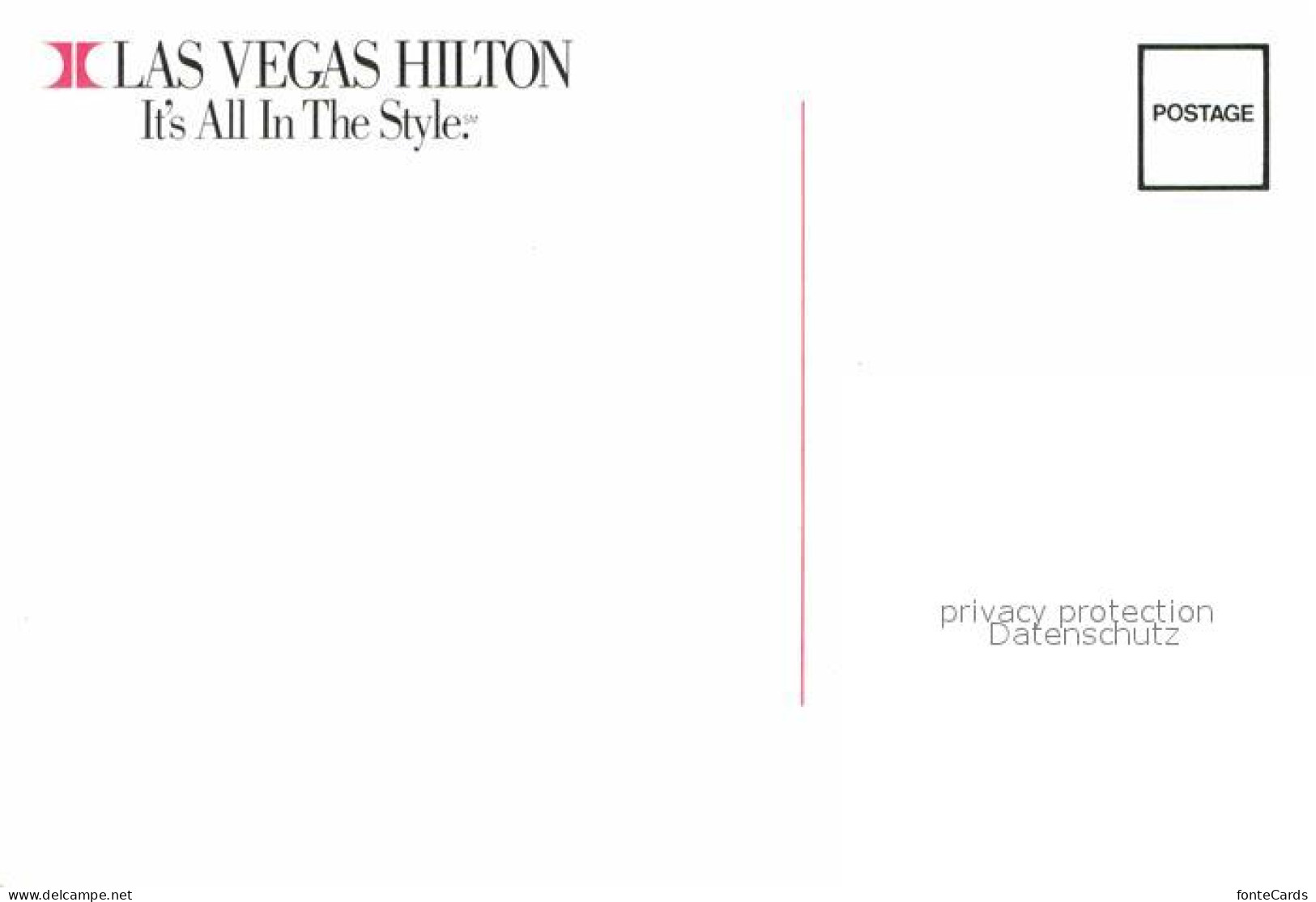 72857116 Las_Vegas_Nevada Hilton Hotel At Night - Other & Unclassified