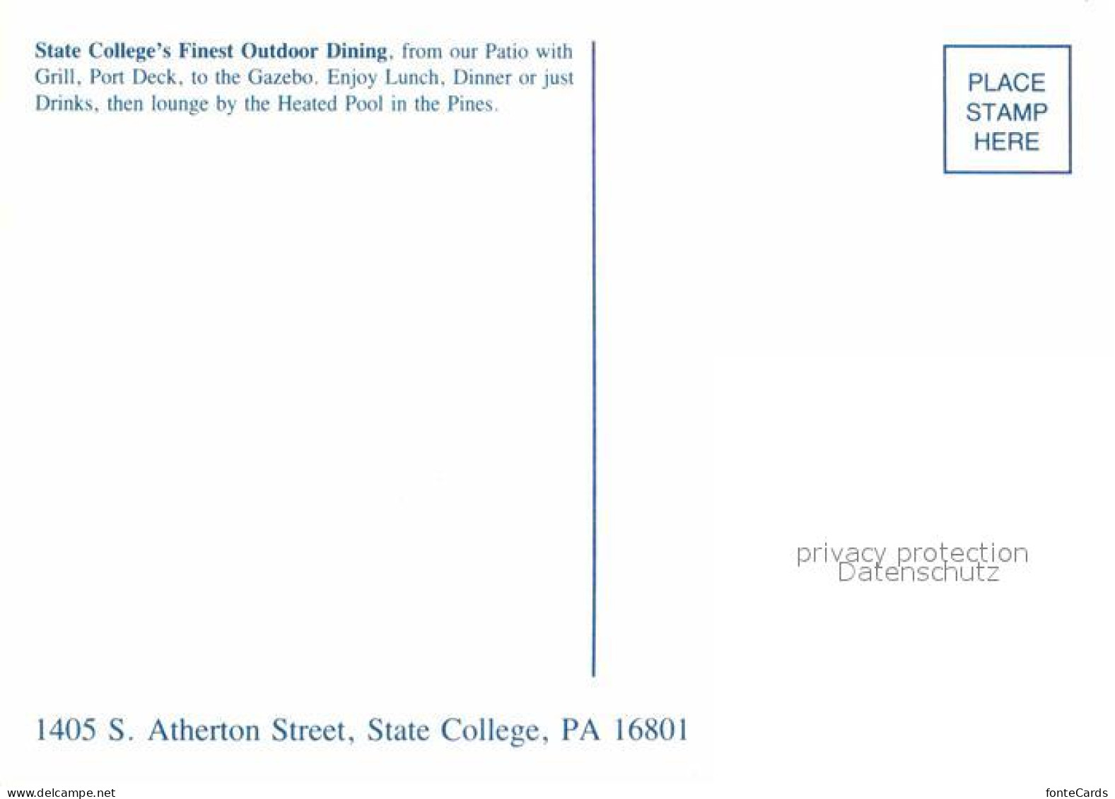 72856768 State College Finest Outdoor Dining State College - Sonstige & Ohne Zuordnung