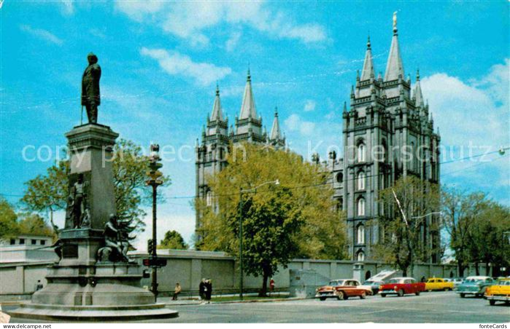 72856109 Salt_Lake_City Pioneer Monument Mormon Temple - Other & Unclassified