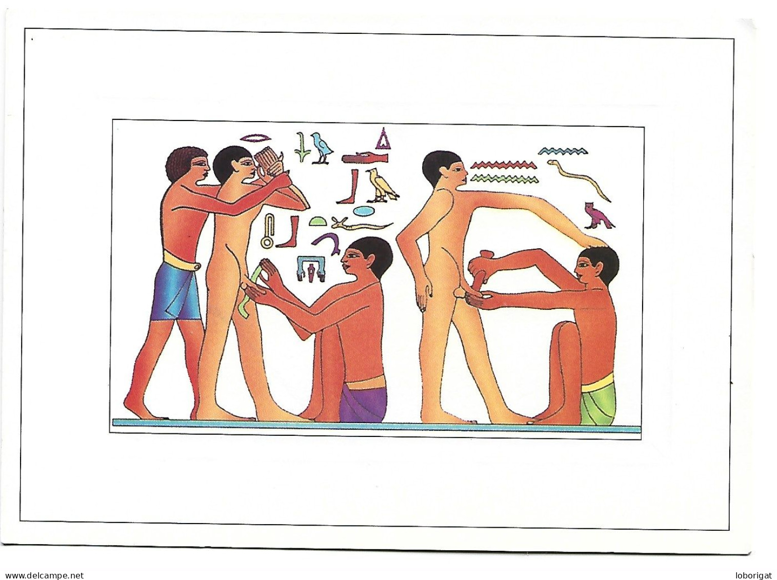 THE DOCTOR PERFORMING A CIRCUMCISION.-  ( EGIPTO ) - Otros & Sin Clasificación