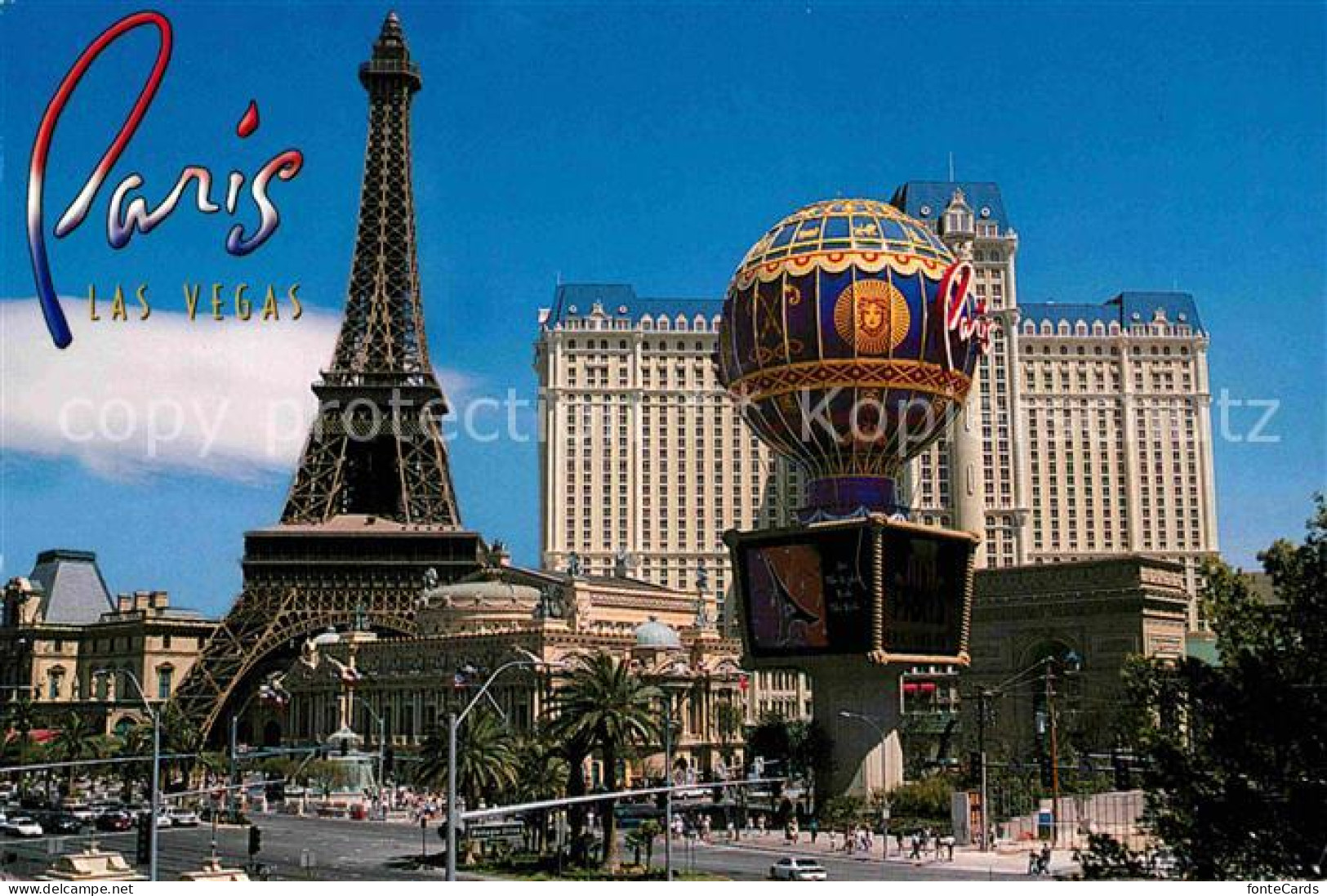 72855291 Las_Vegas_Nevada Teilansicht Paris - Andere & Zonder Classificatie