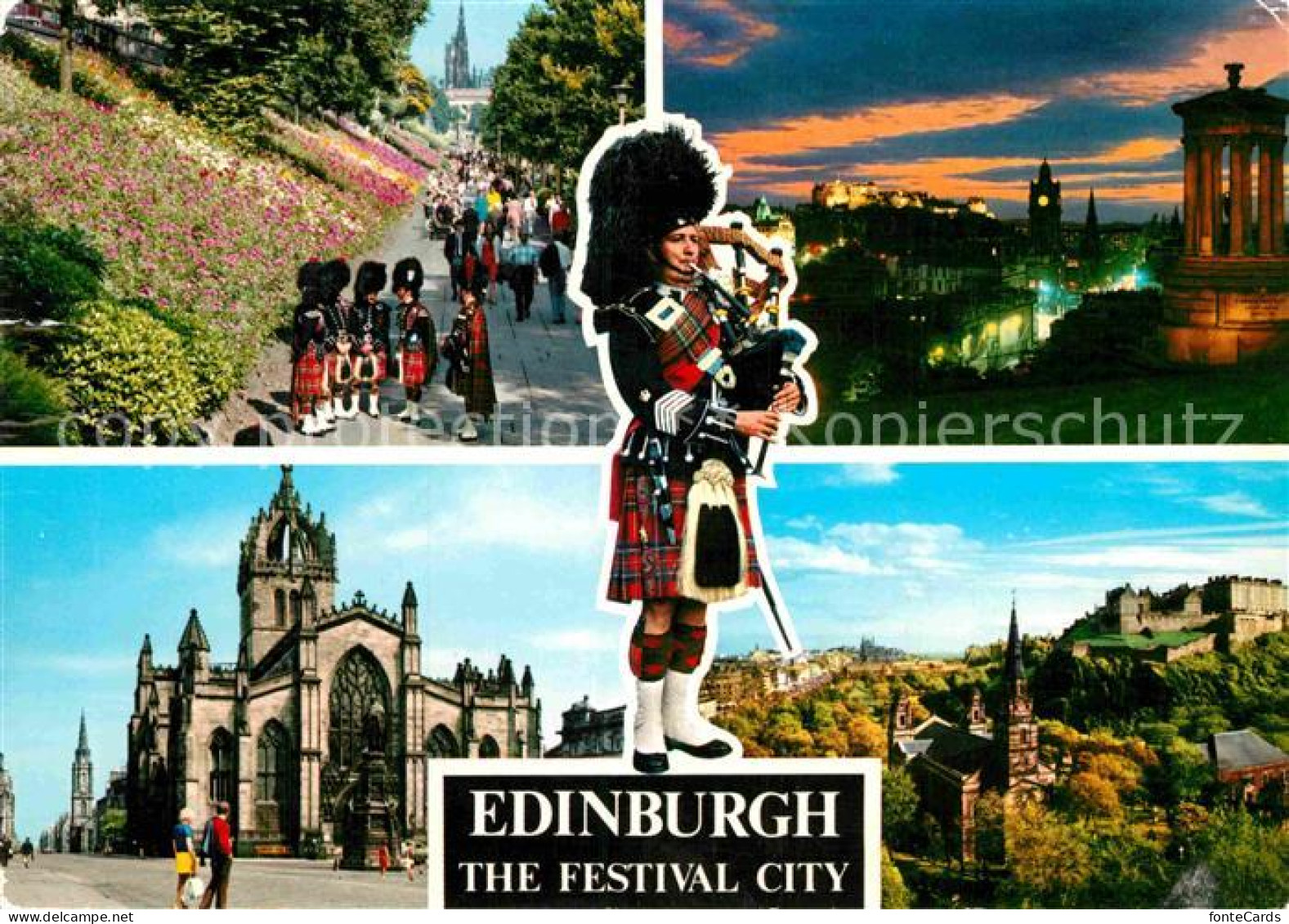 72854617 Edinburgh Dudelsackspieler Festival-City Edinburgh - Andere & Zonder Classificatie