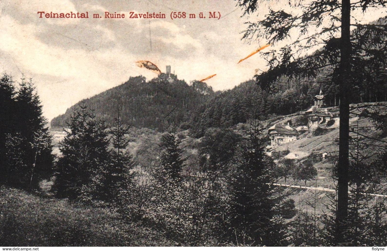 Bad Teinach Zavelstein - Teinachtal M. Ruine Zavelstein - Allemagne Germany - Bad Teinach