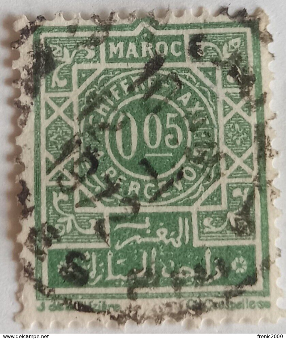 TC 097 - Timbre Taxe Maroc 56A - Strafport