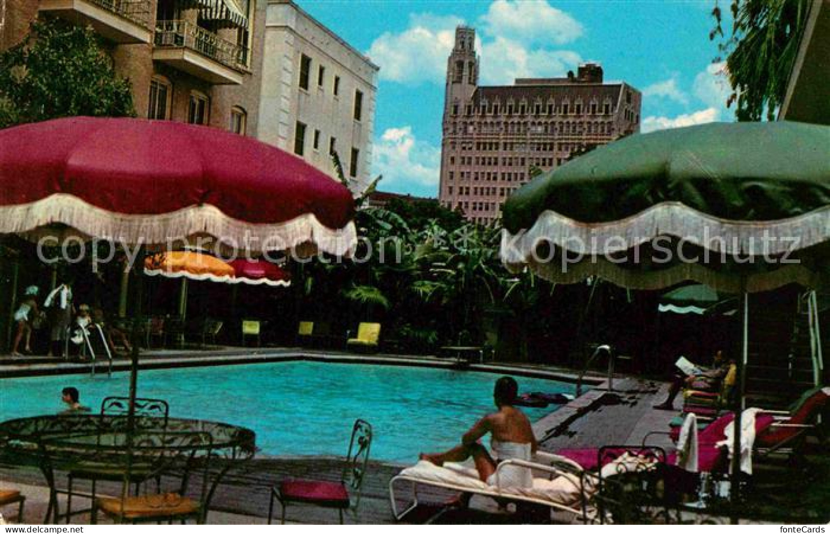 72853911 San_Antonio_Texas Menger Hotel Swimming Pool - Sonstige & Ohne Zuordnung