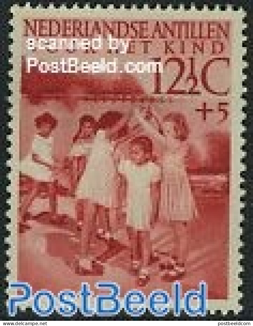 Netherlands Antilles 1951 12.5c, Stamp Out Of Set, Mint NH, Various - Toys & Children's Games - Other & Unclassified