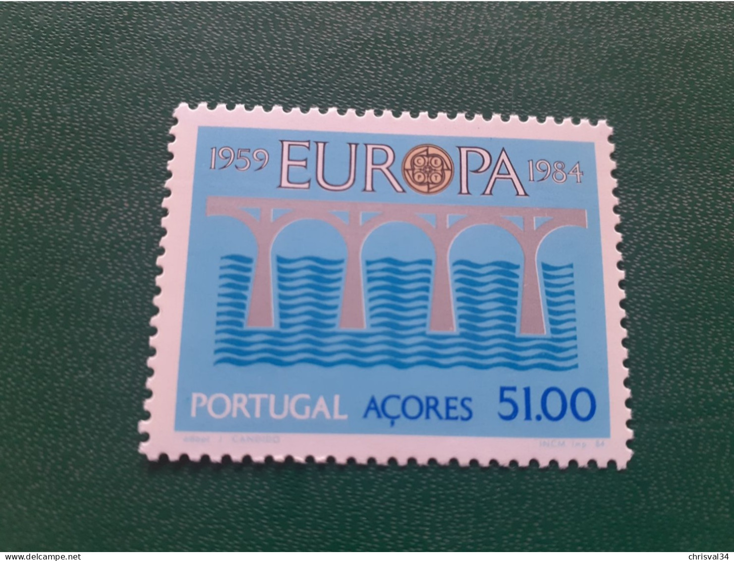 TIMBRE   ACORES  ANNEE  1984    N  353         NEUF  LUXE** - Azores