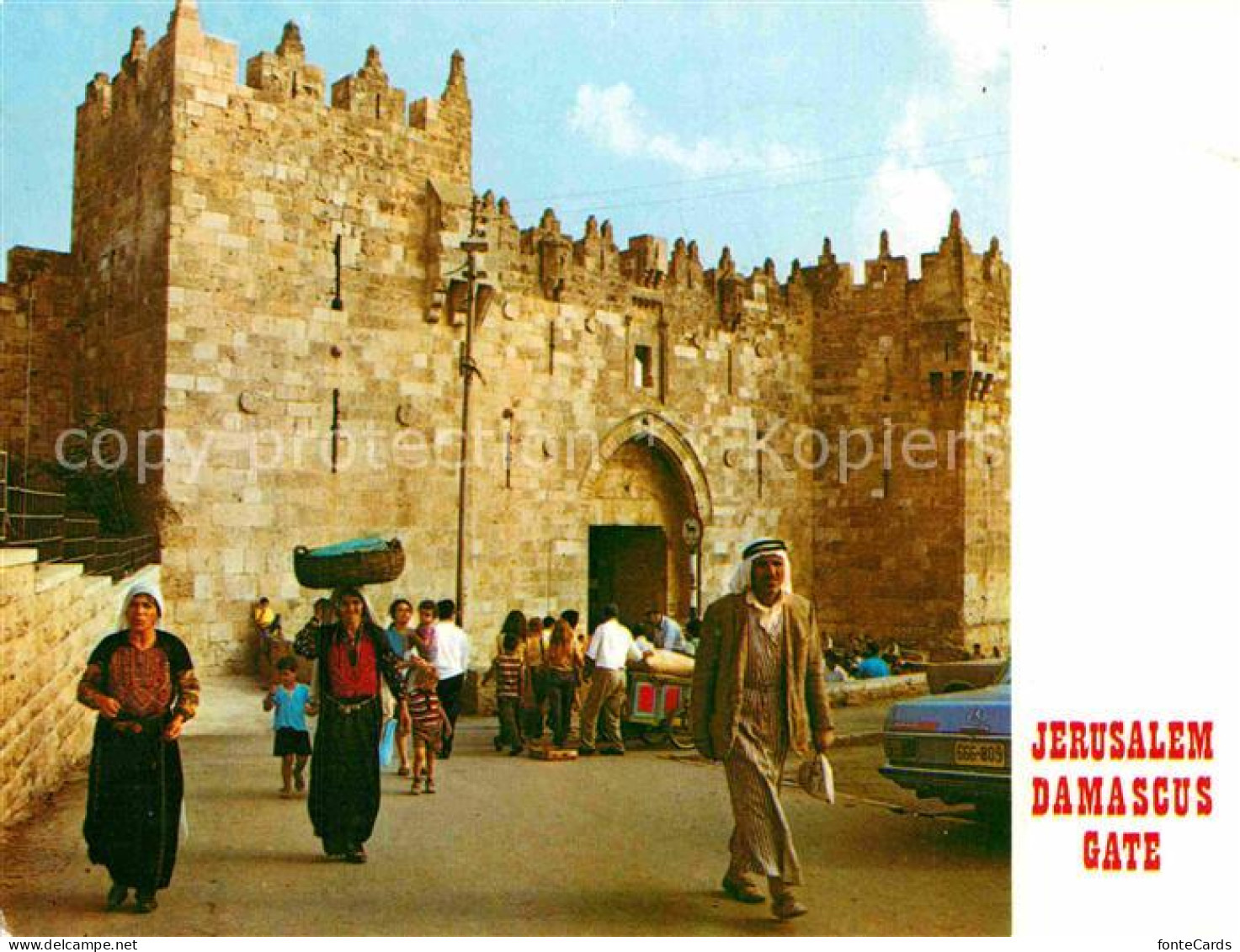 72852050 Jerusalem Yerushalayim Damascus Gate  Israel - Israel