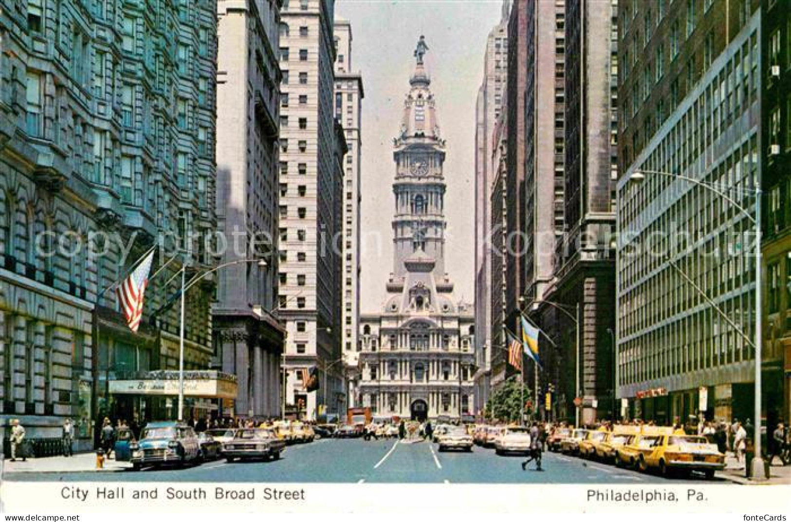 72851057 Philadelphia Pennsylvania City Hall South Broad Street  Philadelphia Pe - Sonstige & Ohne Zuordnung