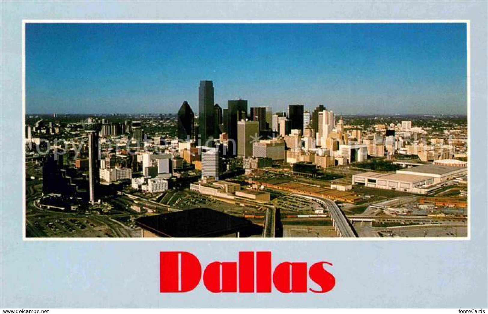 72850747 Dallas_Texas Downtown Aerial View The Lone Star State - Autres & Non Classés