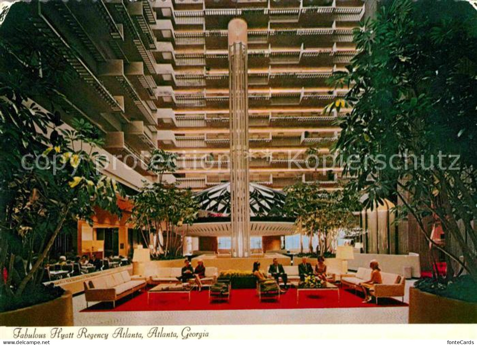 72850609 Atlanta_Georgia Hotel Hyatt - Other & Unclassified