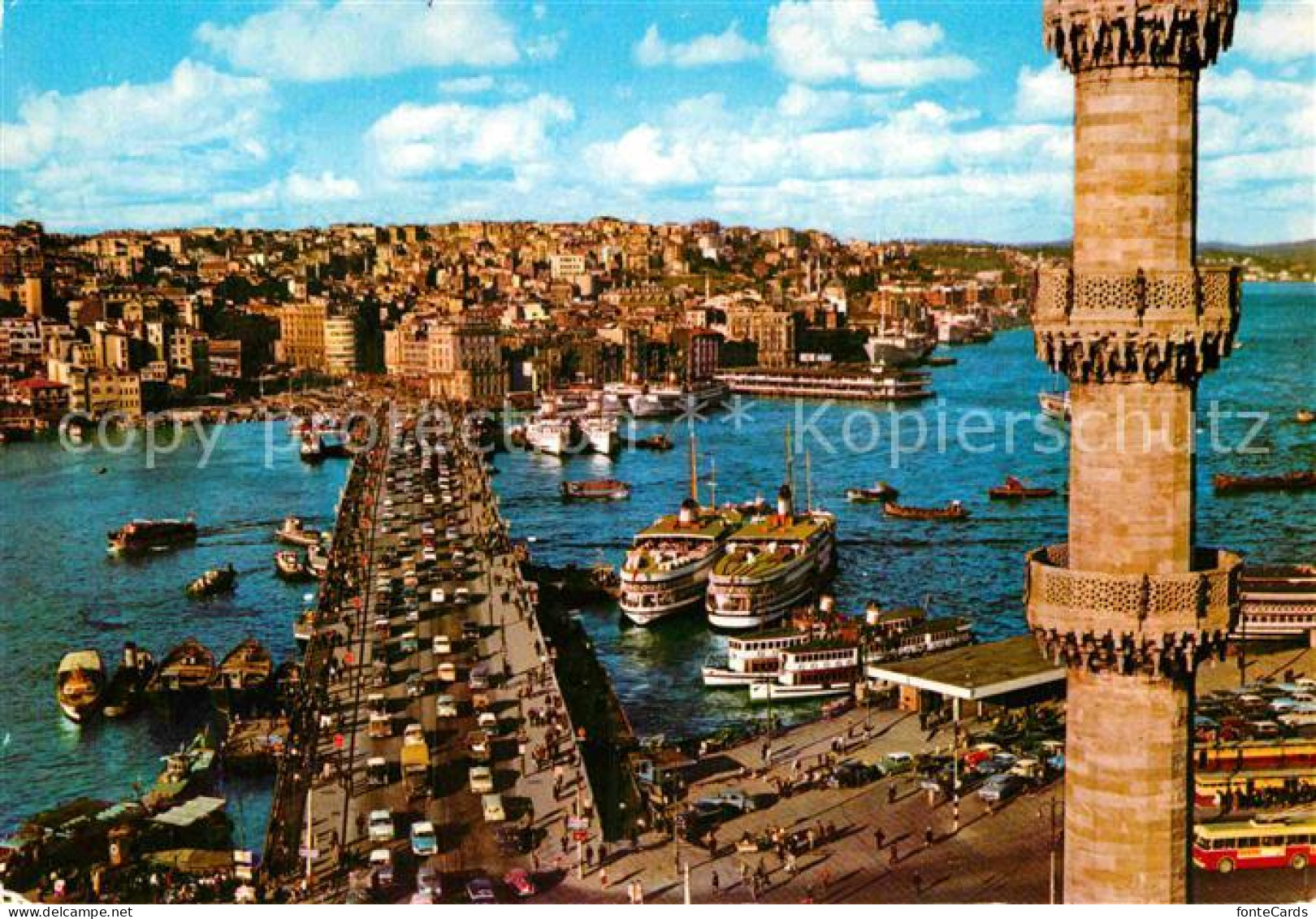 72850490 Istanbul Constantinopel Galata Bridge  Istanbul - Turchia