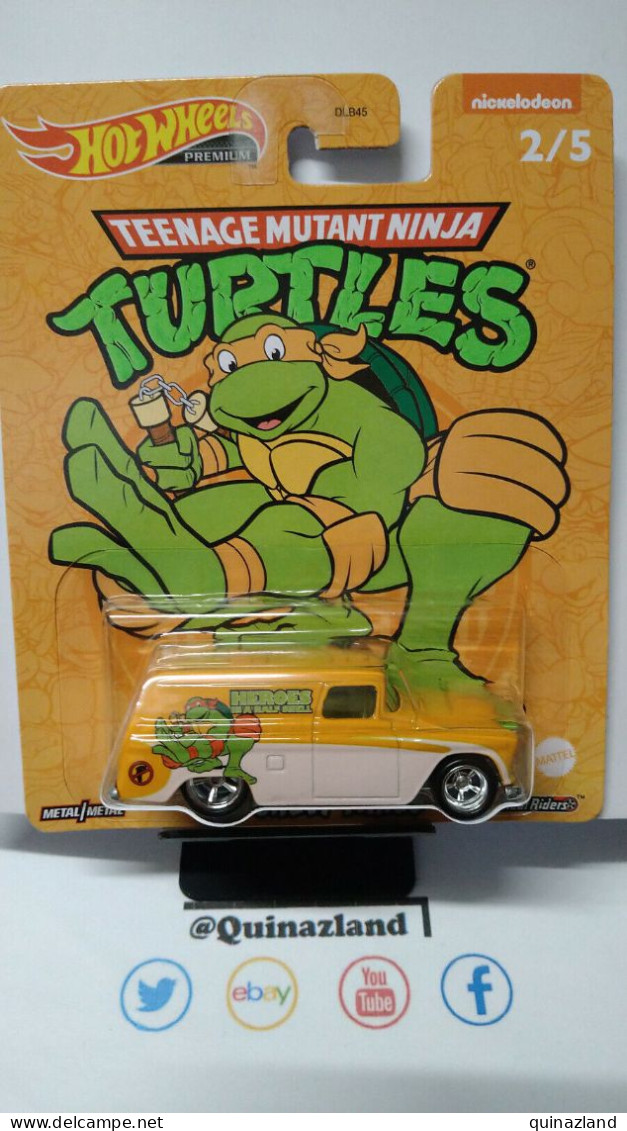 Hot Wheels Teenage Mutant Ninja Turtles 55 Chevy Panel (NG120) - HotWheels