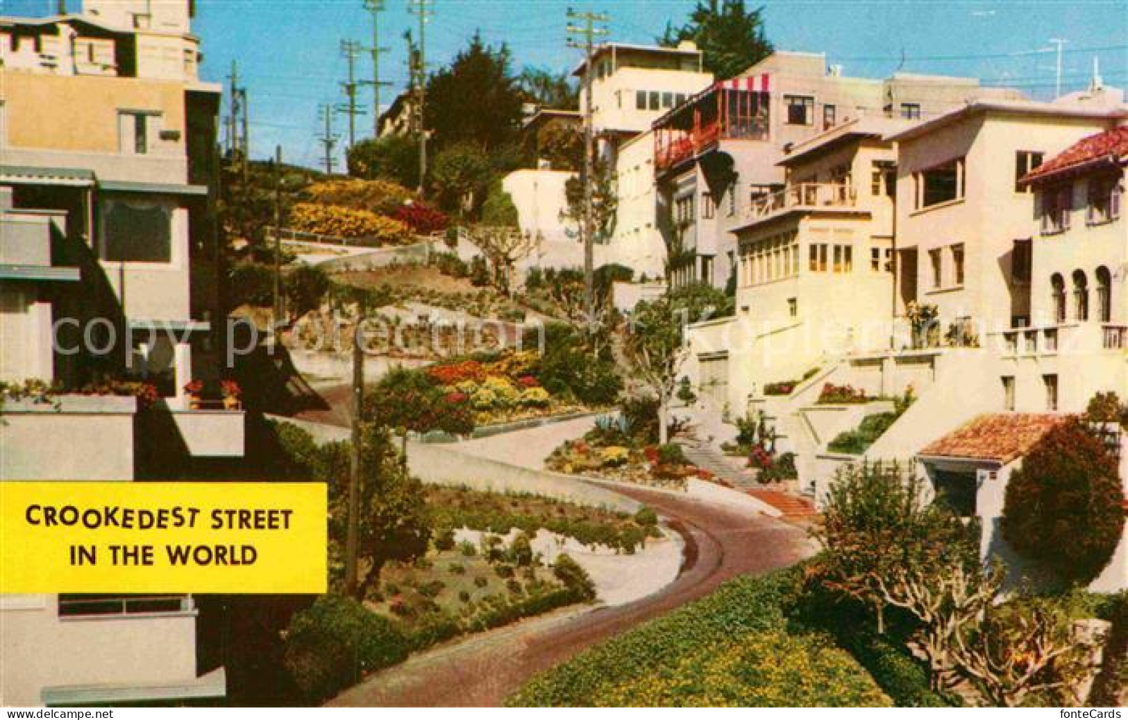 72850446 San_Francisco_California Lombard Street  - Autres & Non Classés