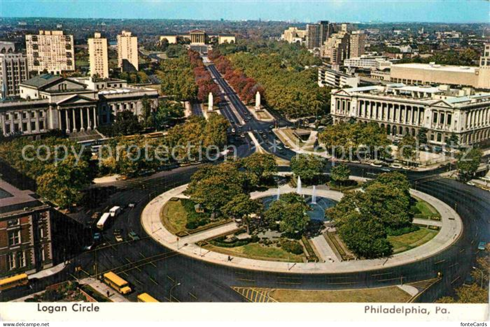 72848288 Philadelphia Pennsylvania Logan Circle Philadelphia Pennsylvania - Andere & Zonder Classificatie