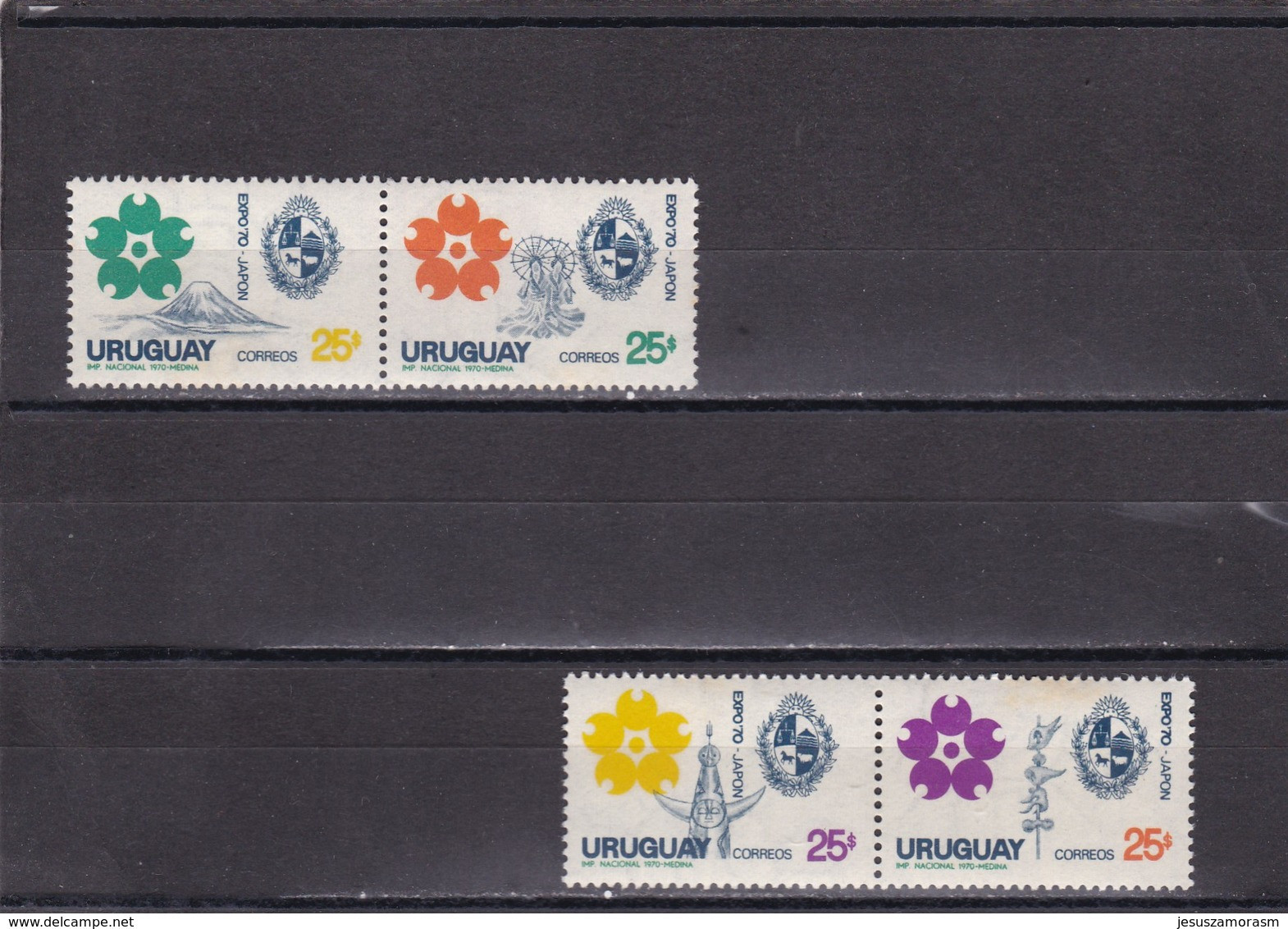 Uruguay Nº 788 Al 791 - Uruguay