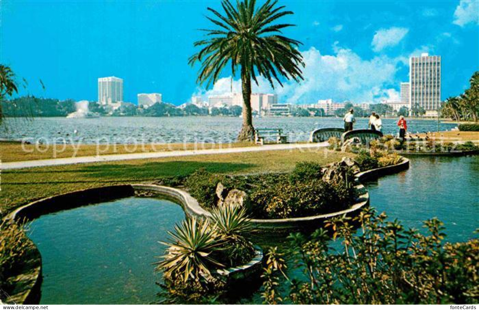 72844991 Orlando_Florida Lake Eola Skyline Of Downtown - Sonstige & Ohne Zuordnung