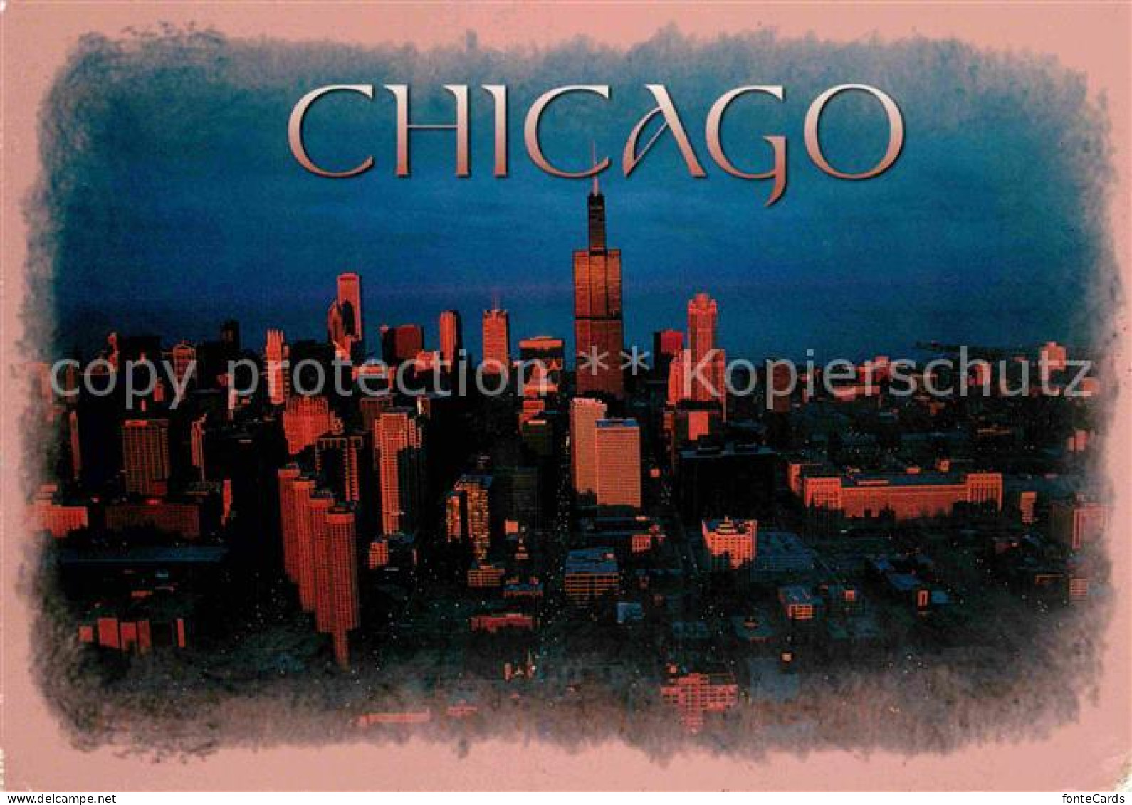 72843851 Chicago_Illinois Fliegeraufnahme - Autres & Non Classés