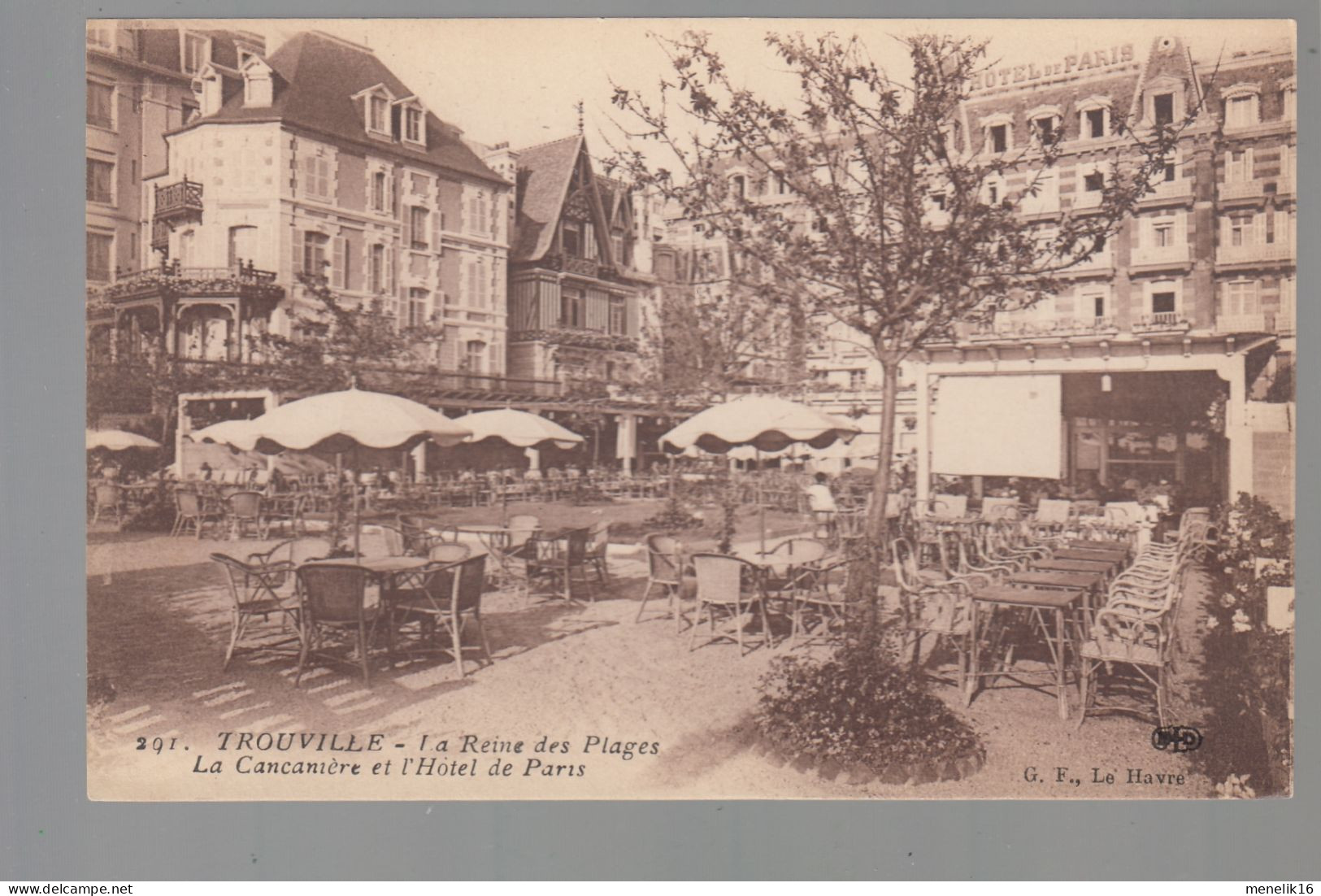 CP - 14 - Trouville-sur-Mer - La Cancanière - Hôtel De Paris - Trouville