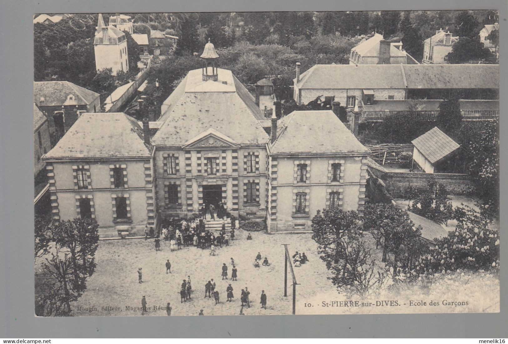 CP - 14 - Saint-Pierre-sur-Dives - Ecole Des Garçons - Autres & Non Classés