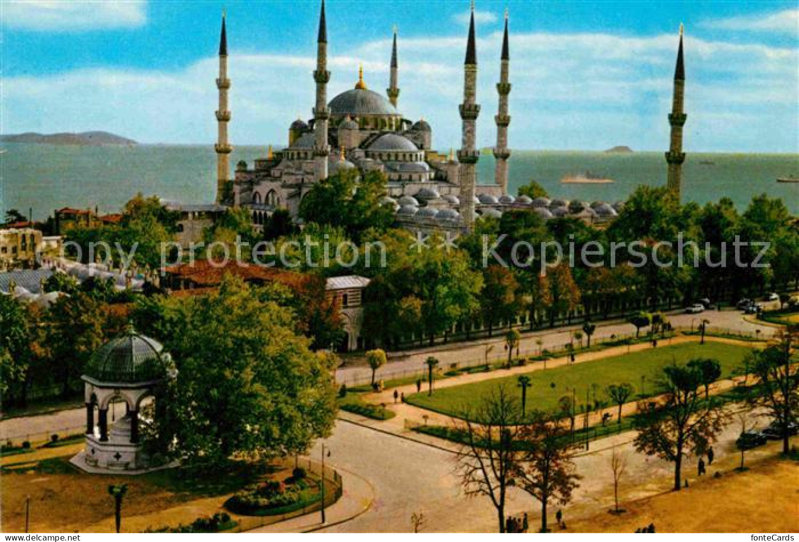 72843789 Istanbul Constantinopel Blue Mosque German Fountain Istanbul - Turchia