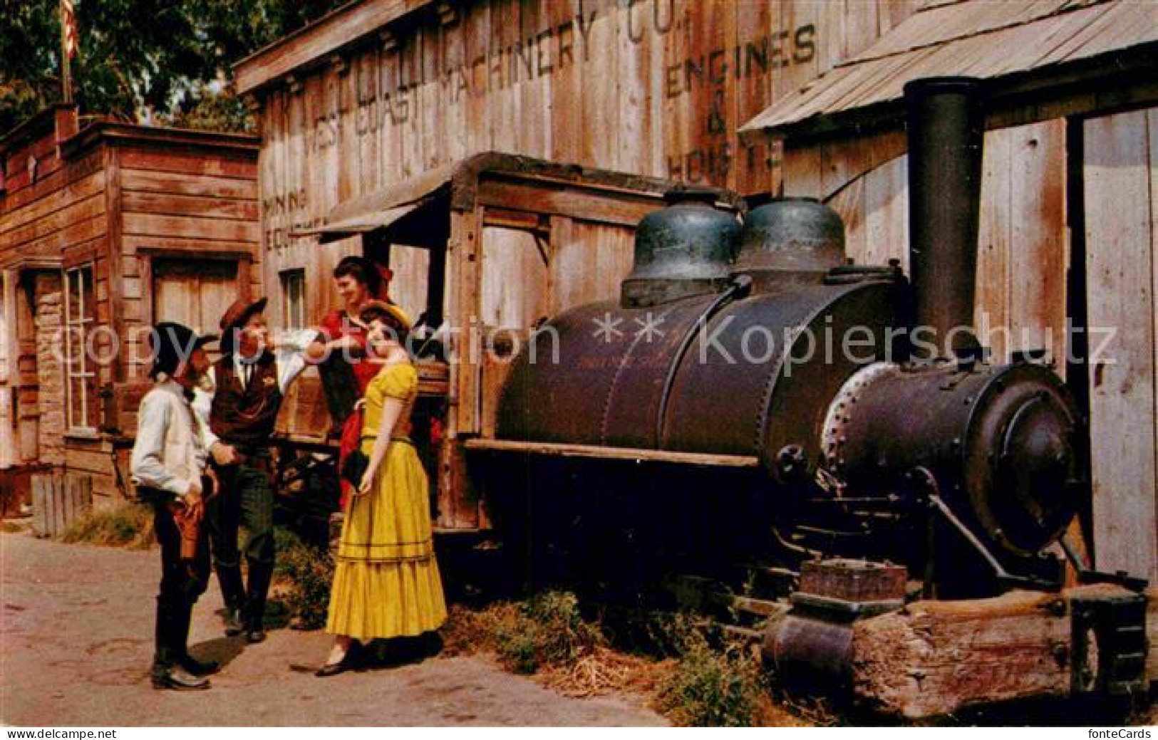 72843153 Buena_Park Old Betsy Ancient Borax Mine Engine - Andere & Zonder Classificatie