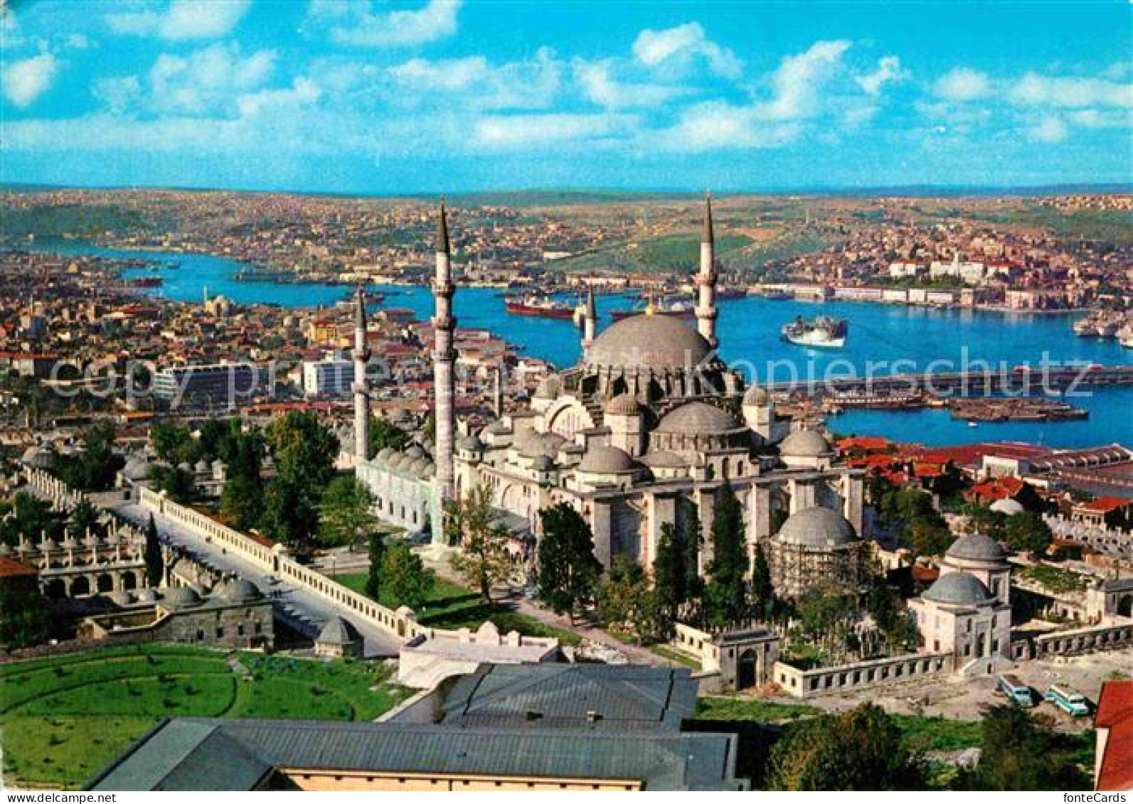 72842673 Istanbul Constantinopel Mosque Of Soliman The Magnificent And The Golde - Turchia