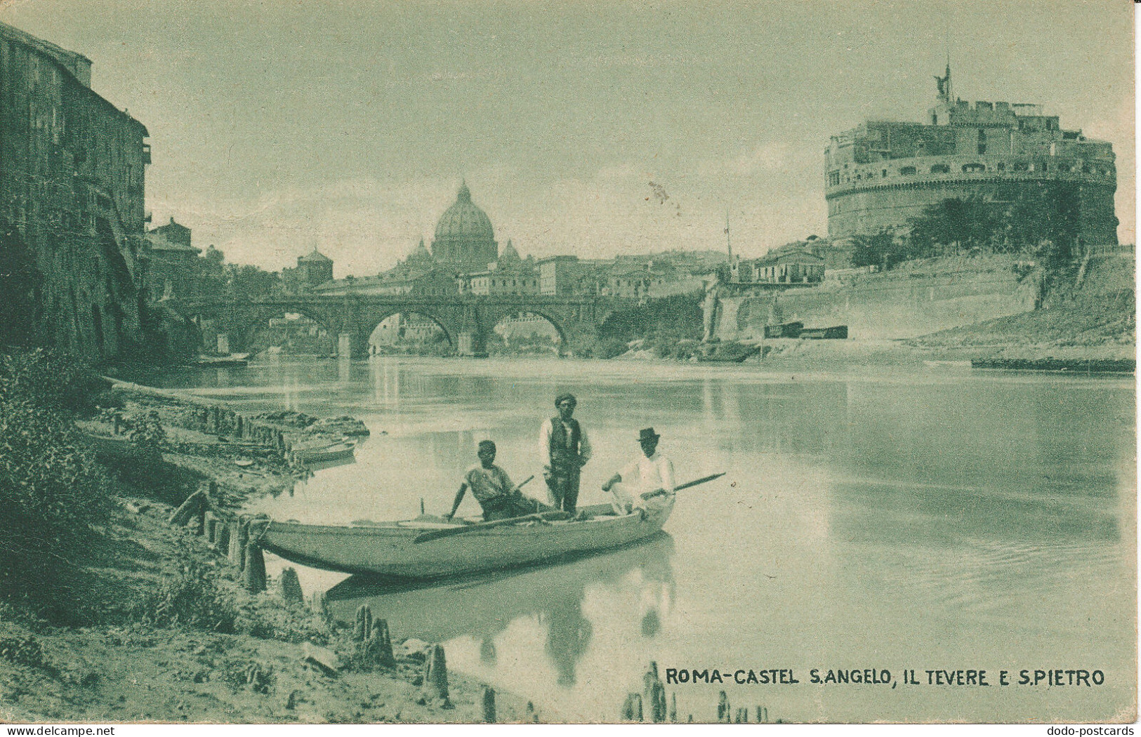 PC33557 Roma. Castle S. Angelo. Il Tevere E S. Pietro. E. Richter. No 10. 1921 - Monde