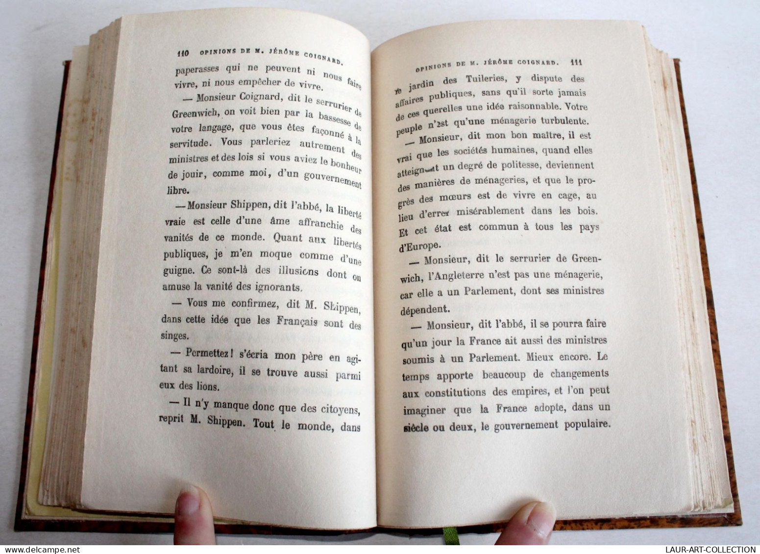 ANATOLE FRANCE LES OPINIONS DE JEROME COIGNARD De JACQUES TOURNEBROCHE 1915 LEVY, LIVRE ANCIEN XXe SIECLE (2204.100) - 1901-1940