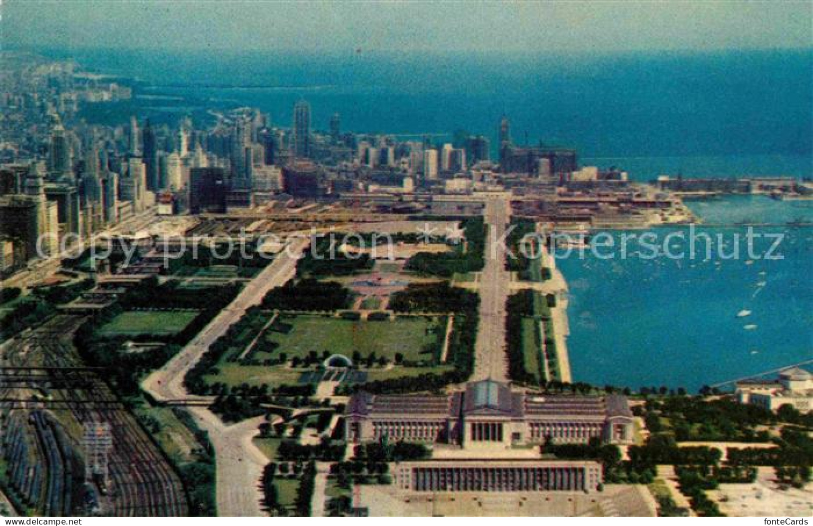 72841038 Chicago_Illinois Fliegeraufnahme - Altri & Non Classificati