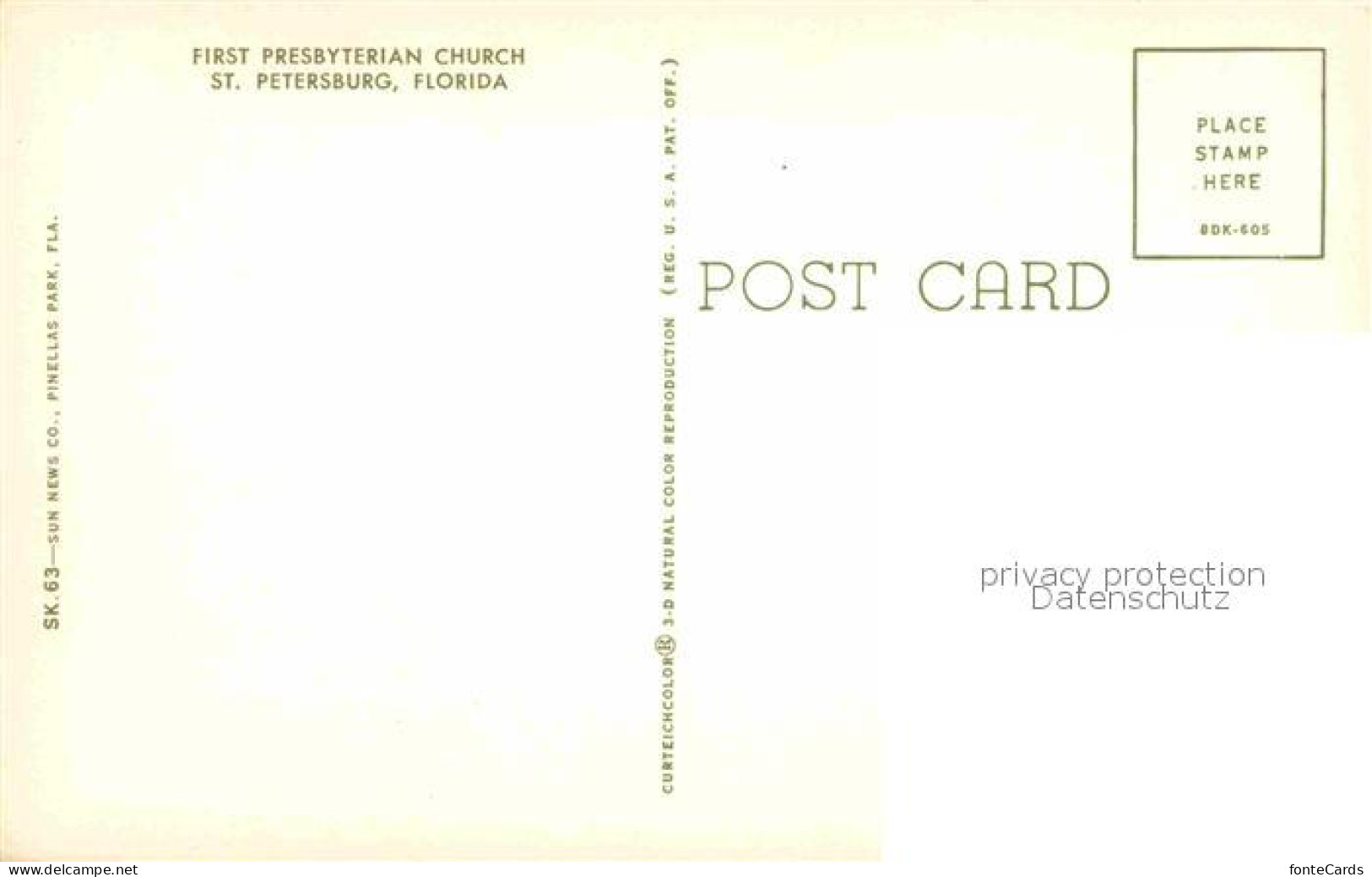 72841008 St_Petersburg_Florida First Presbyterian Church - Other & Unclassified